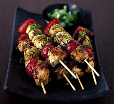 Spiced Chicken Skewers
